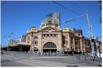 Welcome to Flinders Street Station, the time is 11:05 the temperature is 16.9°. 2023-10-29.